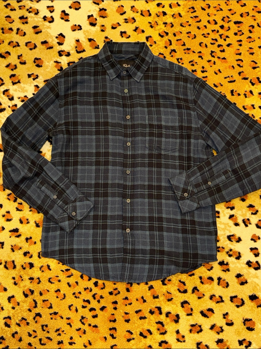 Rails Flannel Plaid Button Up